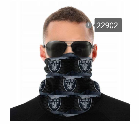 2021 NFL Oakland Raiders #26 Dust mask with filter